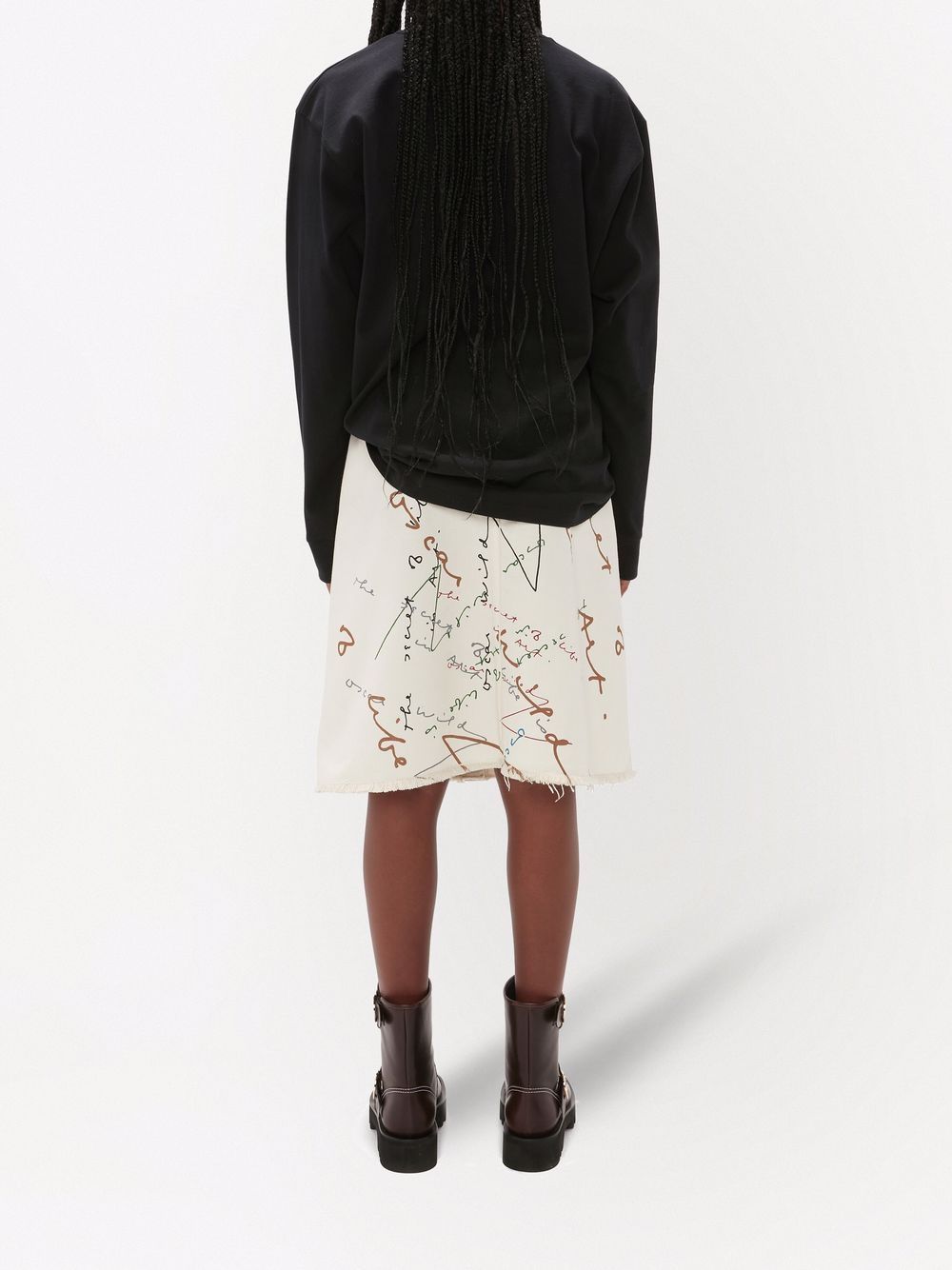 фото Jw anderson юбка а-силуэта с накладными карманами