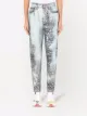 Dolce & Gabbana logo-print tapered jeans