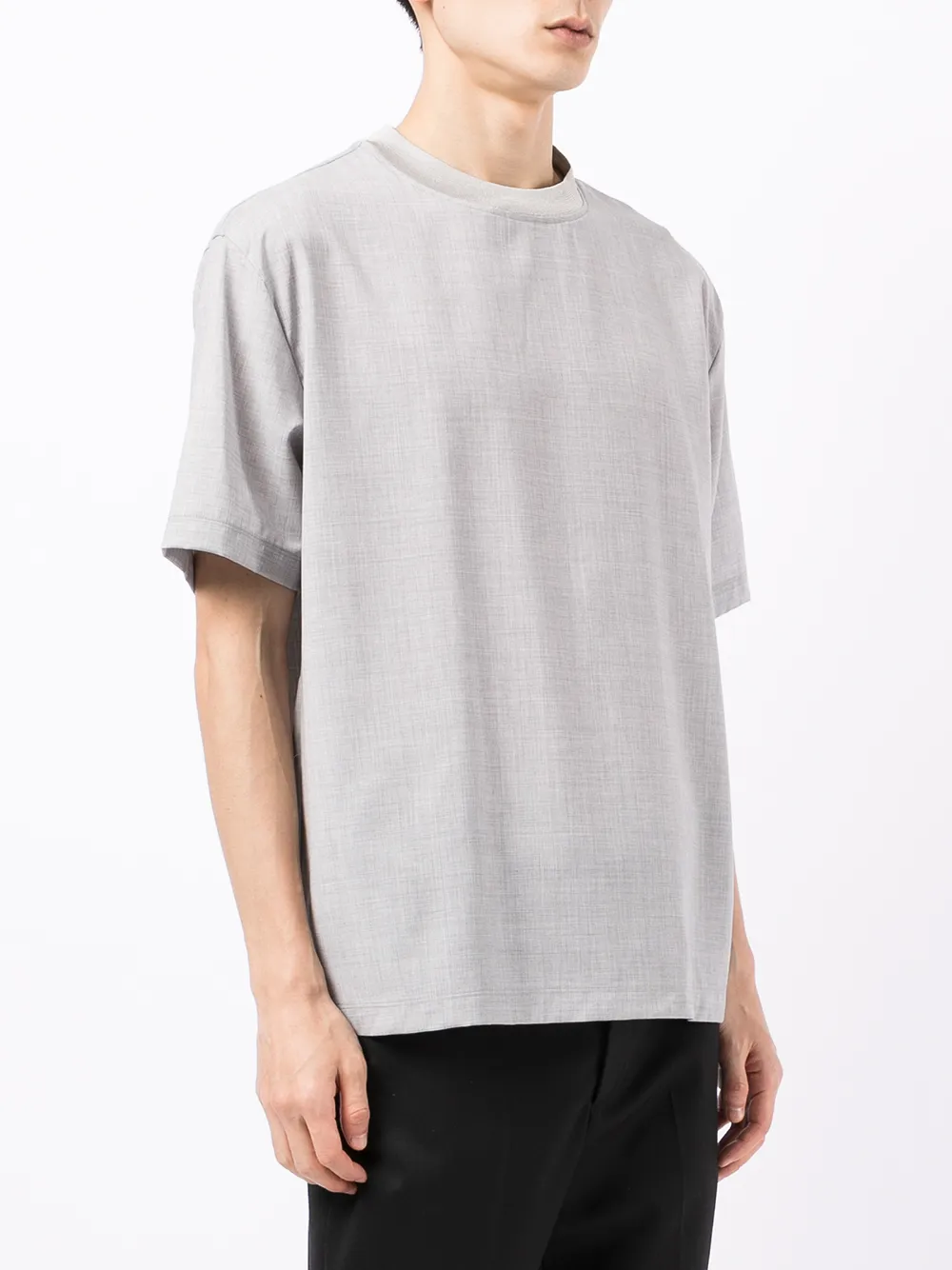 фото Emporio armani шерстяная футболка