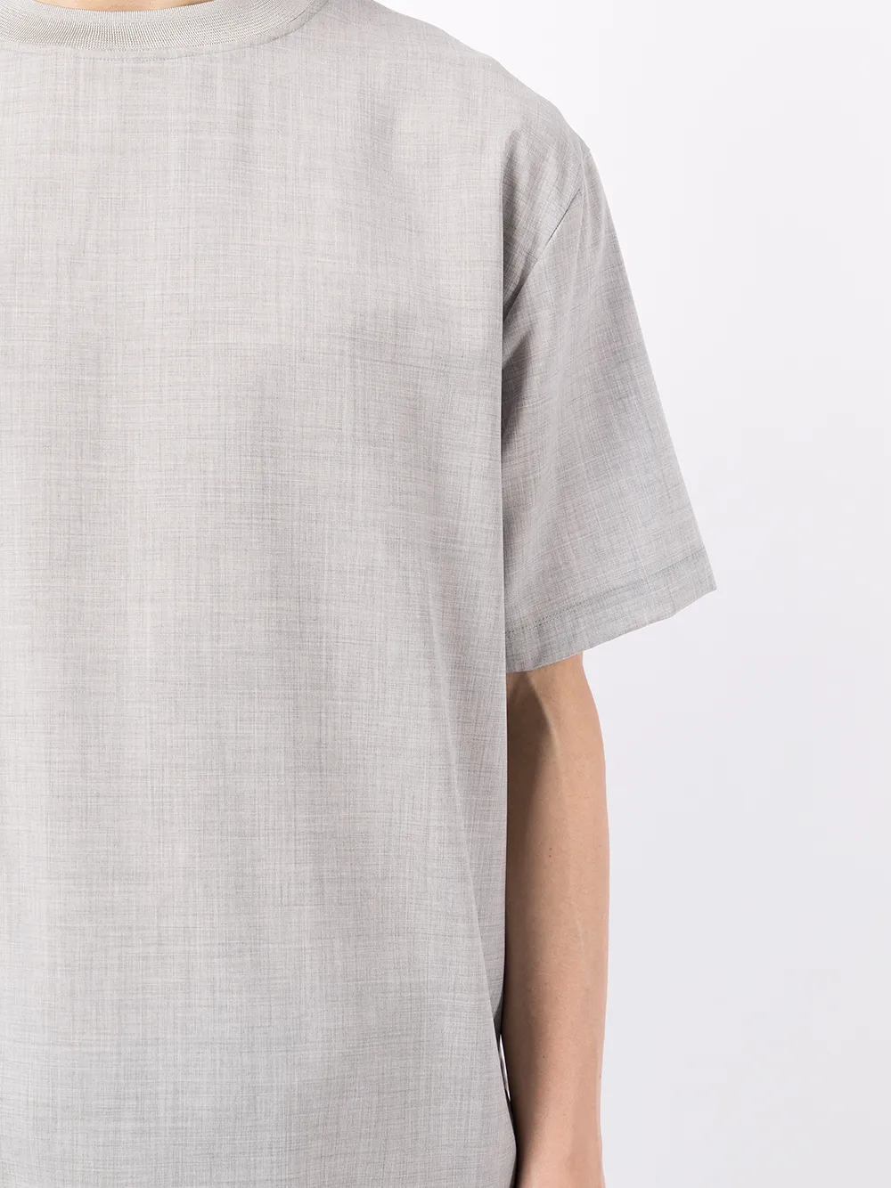 фото Emporio armani шерстяная футболка