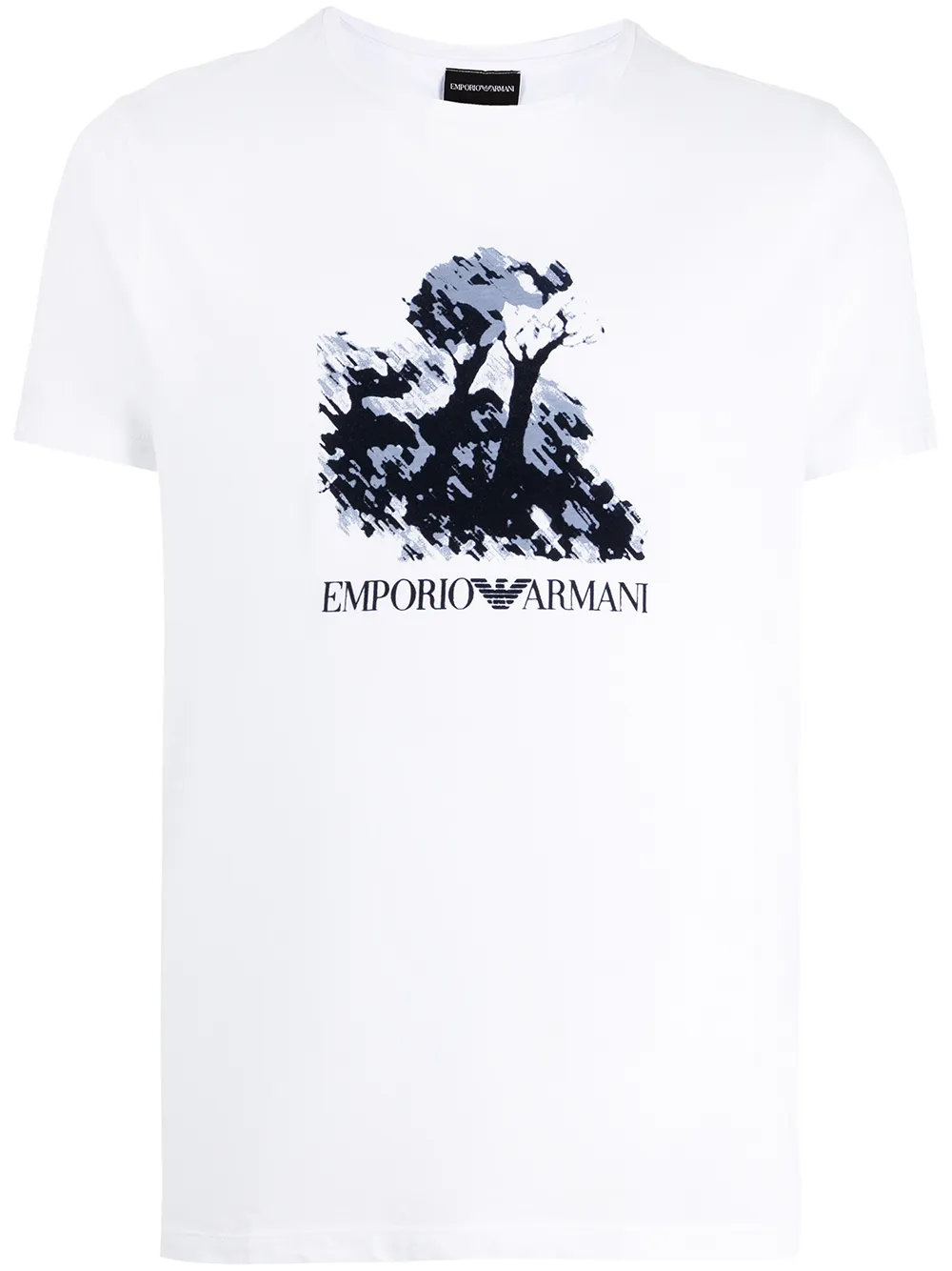 фото Emporio armani футболка с логотипом