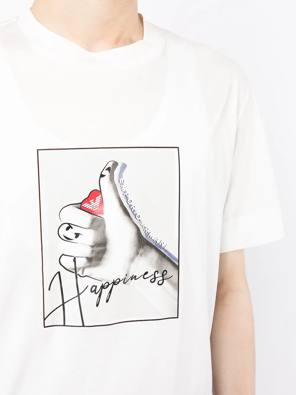 фото Emporio armani футболка с принтом