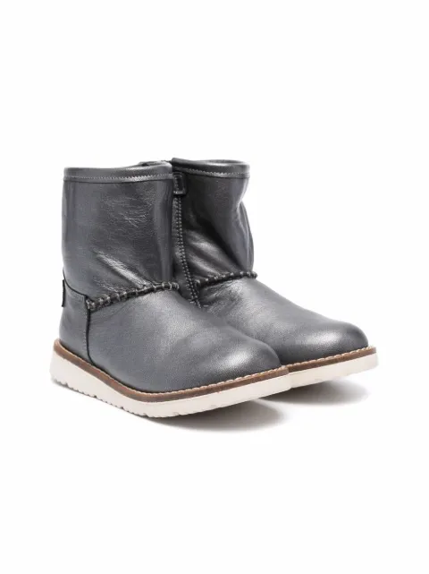 Two Con Me By Pépé metallic-effect ankle boots