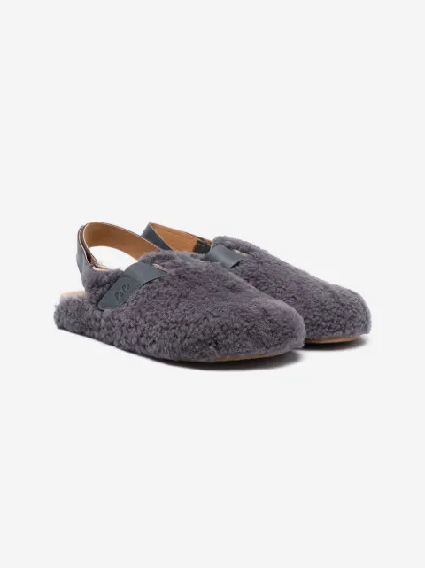Pèpè slingback shearling sandals