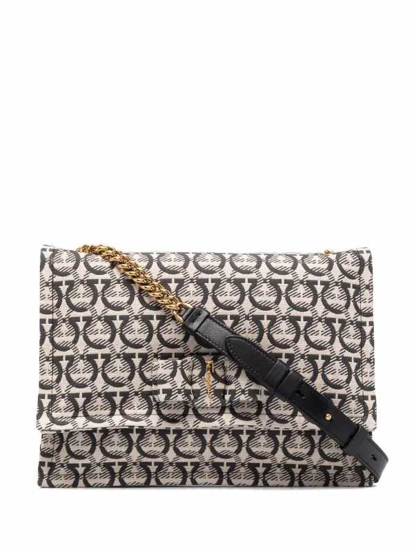 ferragamo canvas bolsa