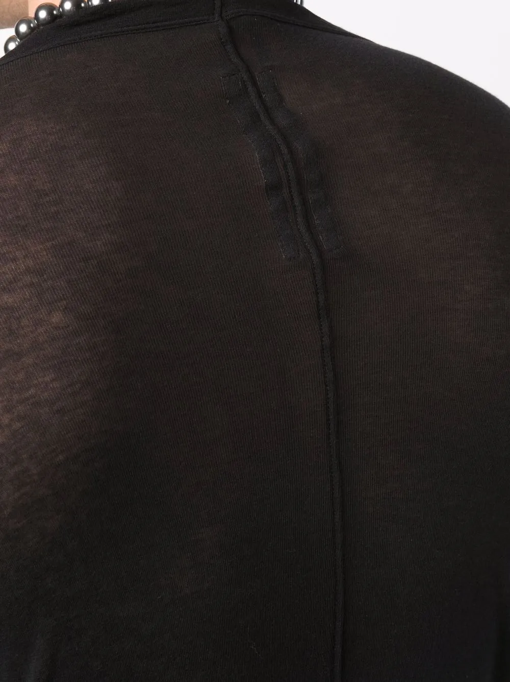 фото Rick owens топ тонкой вязки с длинными рукавами