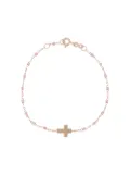 Gigi Clozeau 18kt rose gold Cross Charm Classic bracelet - Metallic