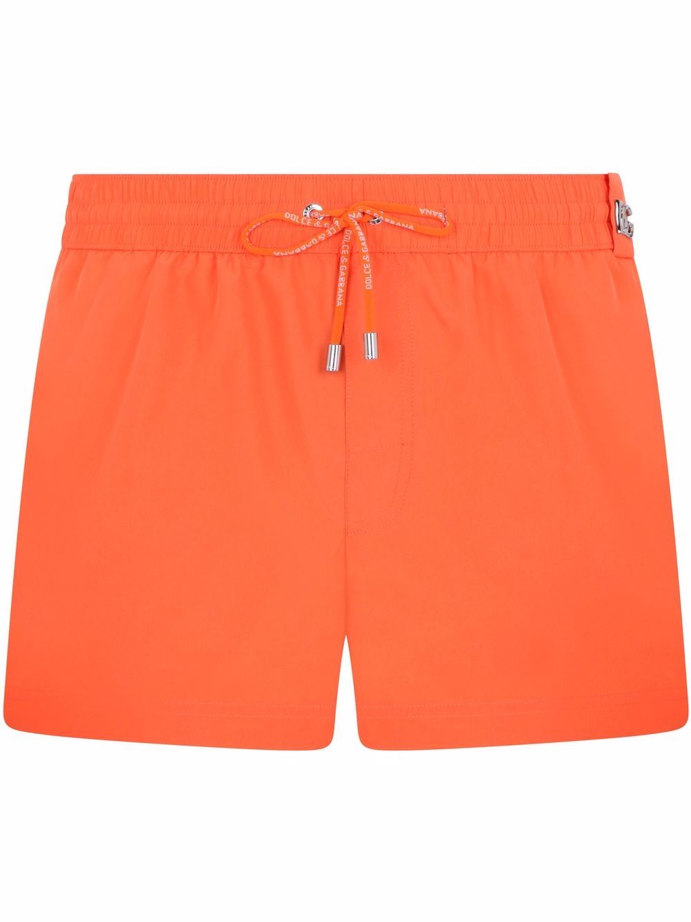 

Dolce & Gabbana shorts de playa con placa del logo - Amarillo