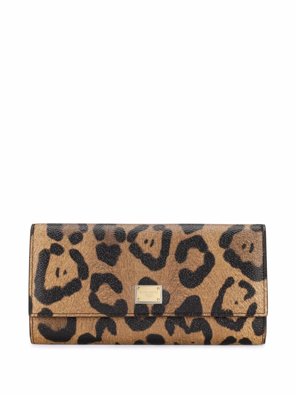 

Dolce & Gabbana cartera con estampado de leopardo - Marrón