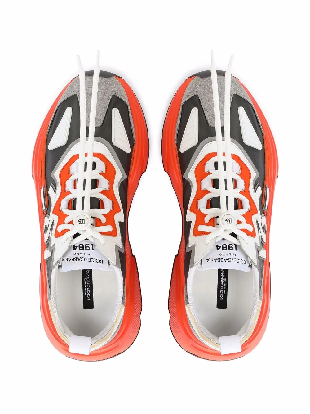 фото Dolce & gabbana кроссовки с нашивкой-логотипом