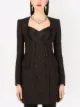 Dolce & Gabbana brocade double-breasted coat