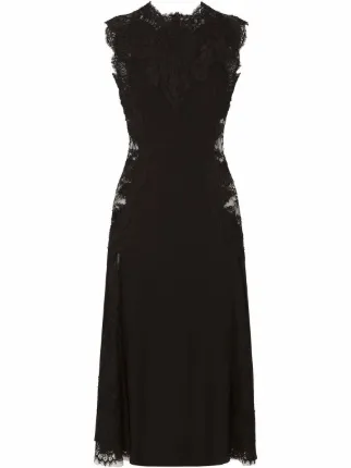 Dolce & Gabbana ドルチェ＆ガッバーナ レースパネル ドレス - FARFETCH