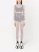 Dolce & Gabbana all-over logo-print jumpsuit