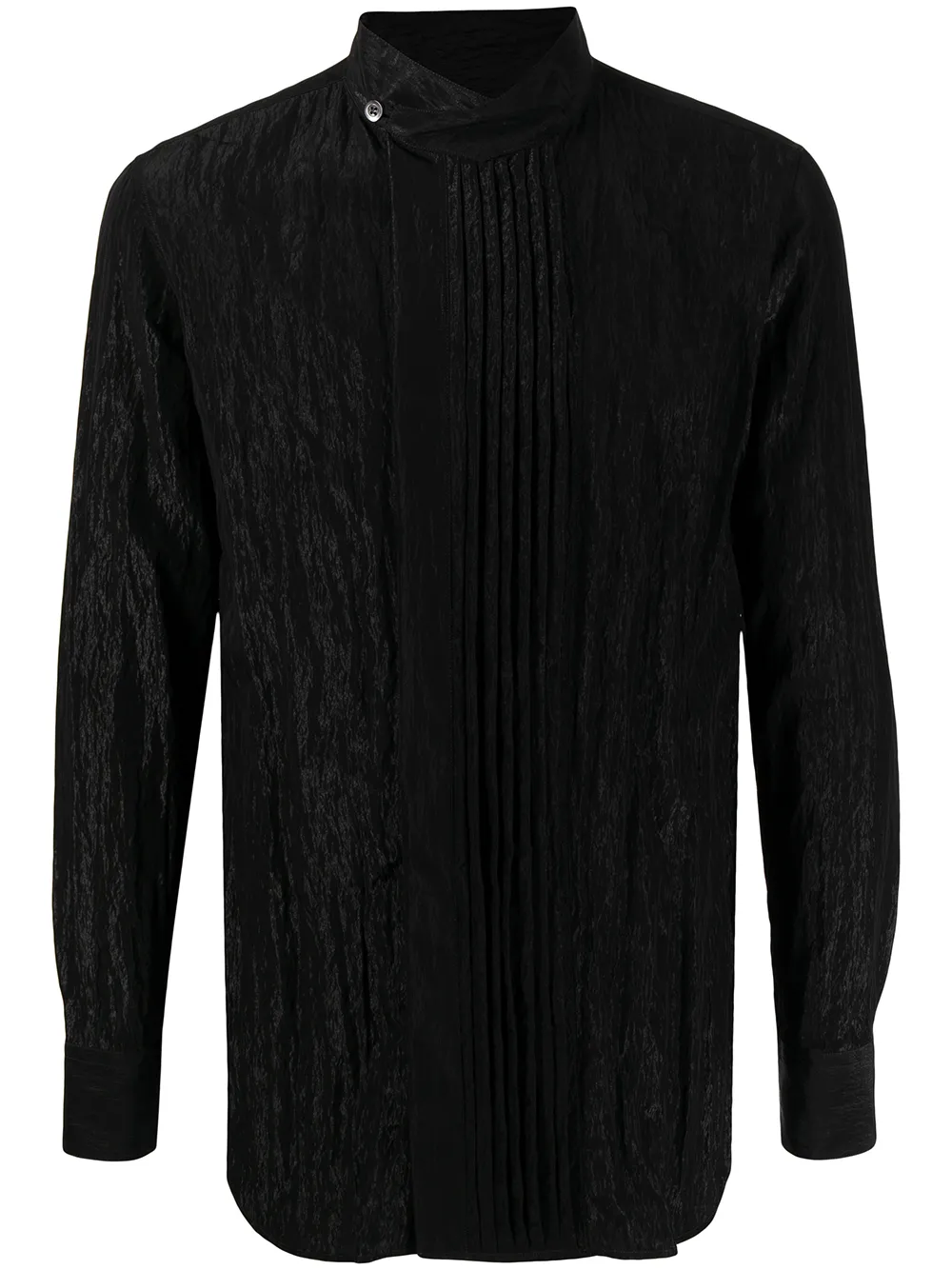 

Emporio Armani camisa con detalle plisado - 999 NERO - BLACK