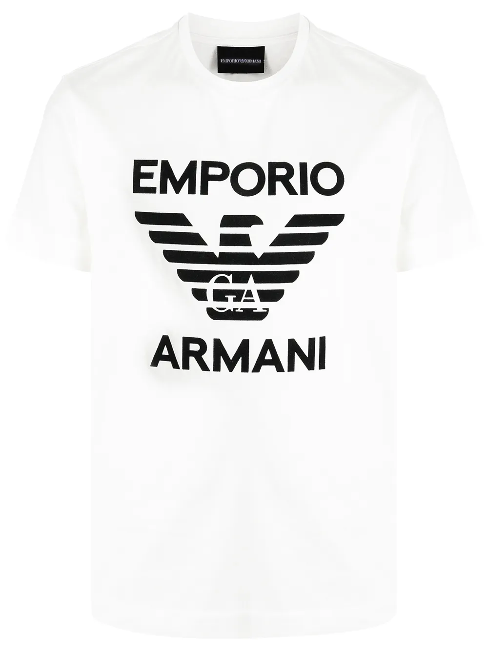 фото Emporio armani футболка с логотипом