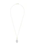 MONICA RICH KOSANN Elle stone slim locket necklace - Gold