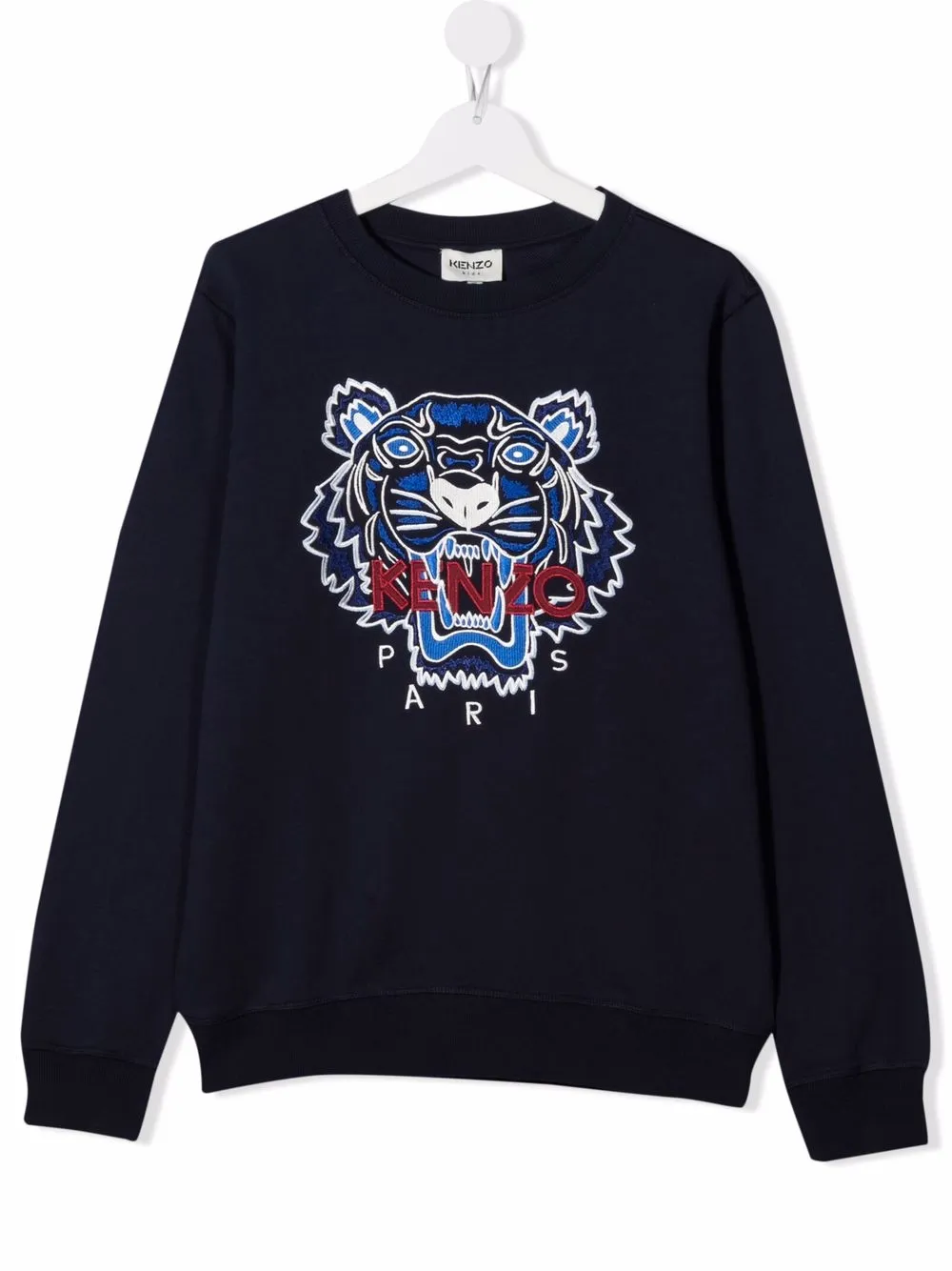 фото Kenzo kids толстовка с вышитым логотипом