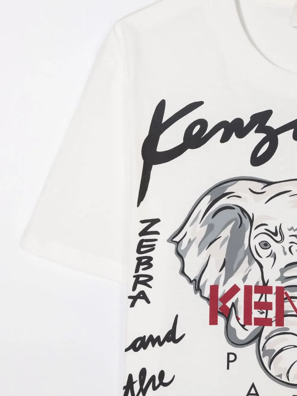 фото Kenzo kids футболка с логотипом