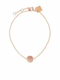 GINETTE NY 18kt yellow gold Mini Ever mother-of-pearl disc bracelet