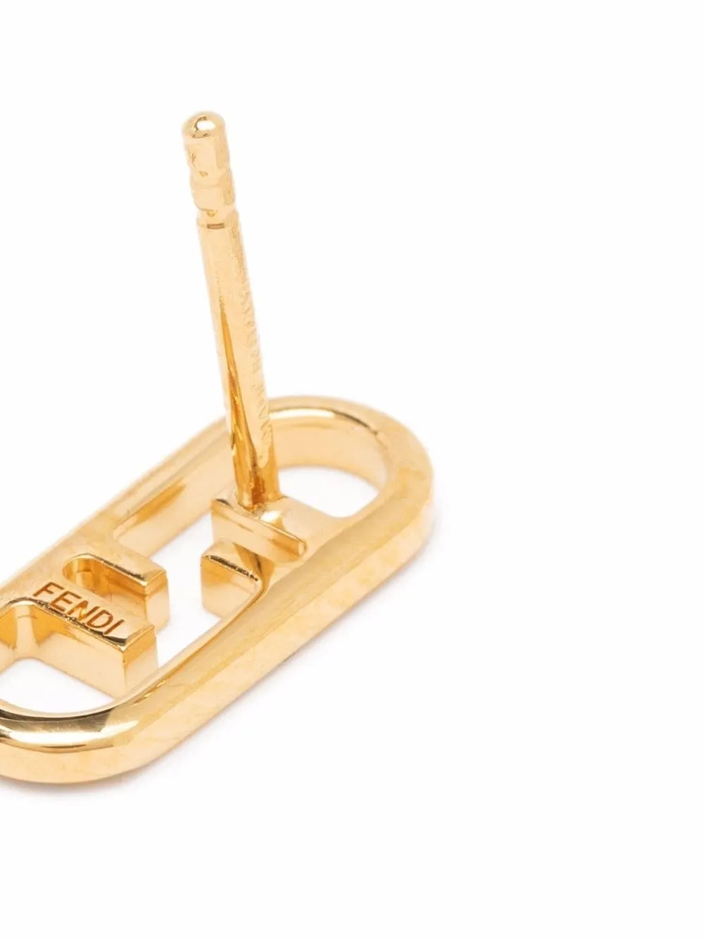  Fendi Ohrstecker Mit O'lock   Gold 