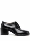 Maison Margiela Tabi 60mm lace-up derby shoes - Black