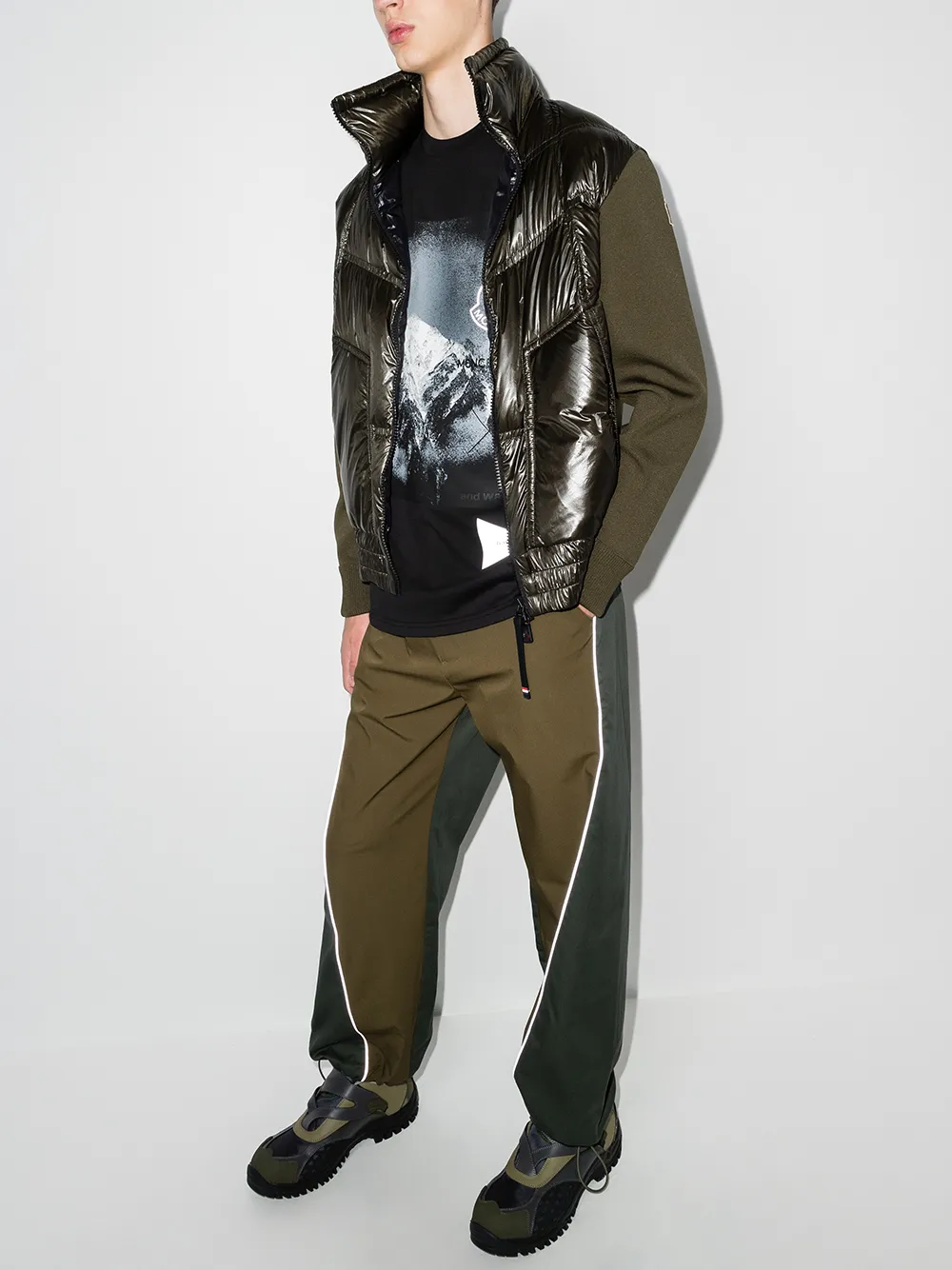 фото Moncler genius футболка 1952 с принтом
