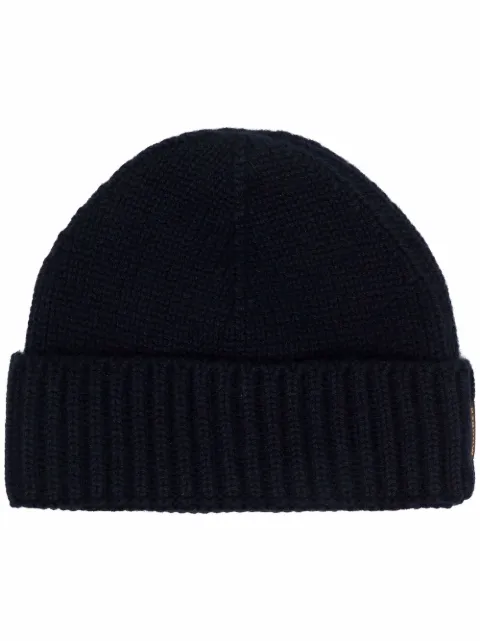 Moorer cashmere knitted beanie