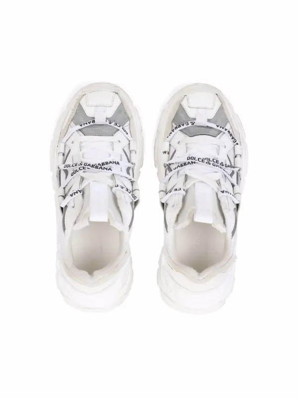 Dolce & Gabbana Kids low-top Logo lace-through Sneakers