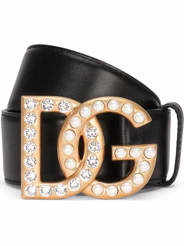 Miu Miu logo-embellished Leather Belt - Farfetch