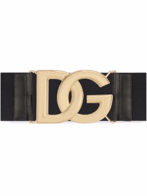 Dolce & Gabbana DG-logo band belt Women