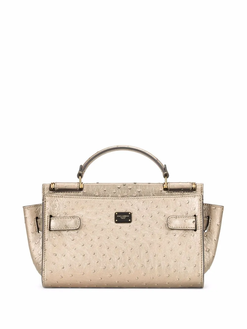 Dolce & Gabbana Kleine Sicily 62 Soft Handtasche - Nude