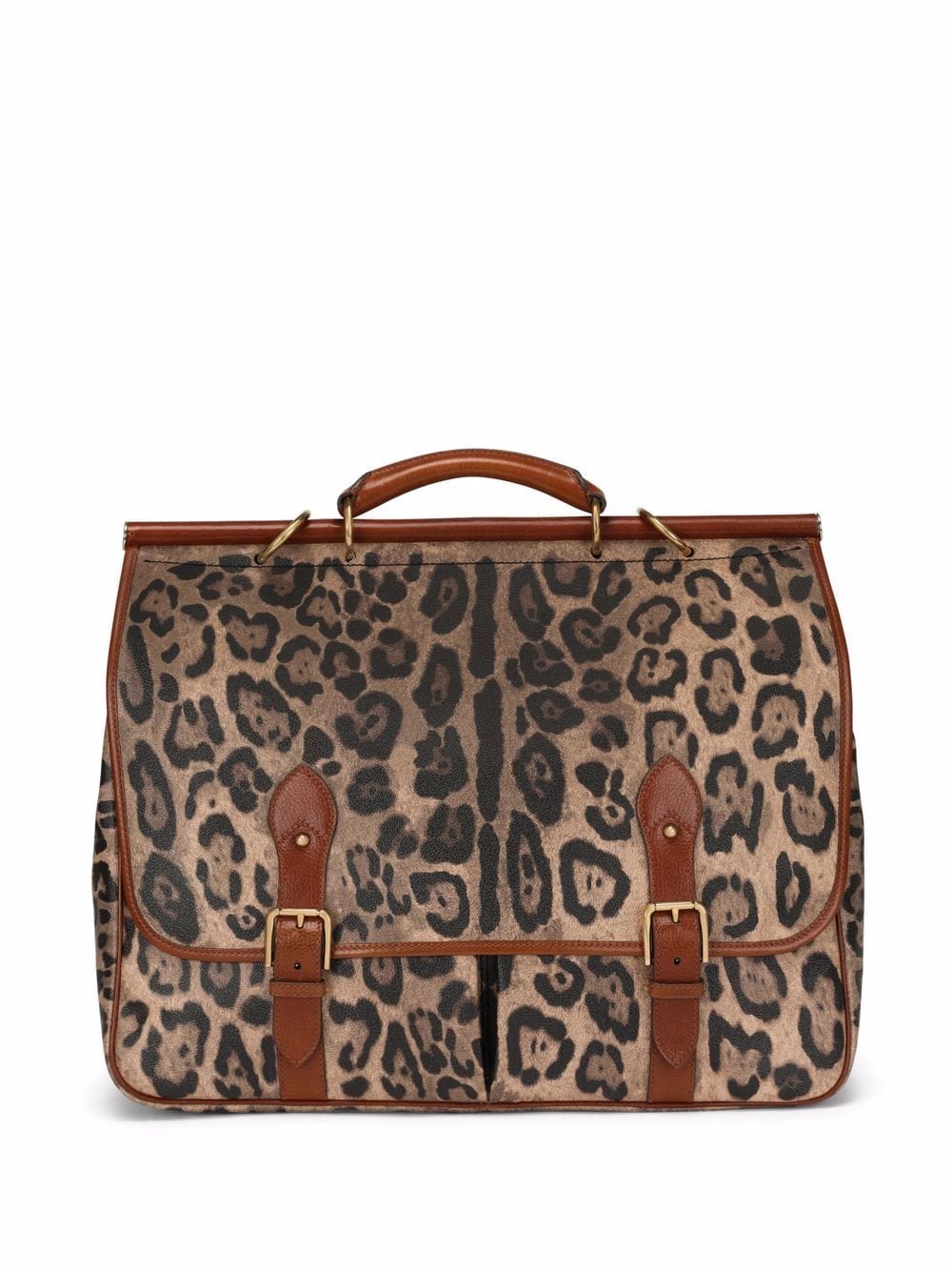 сумка с леопардовым принтом Dolce&Gabbana 17056104636363633263