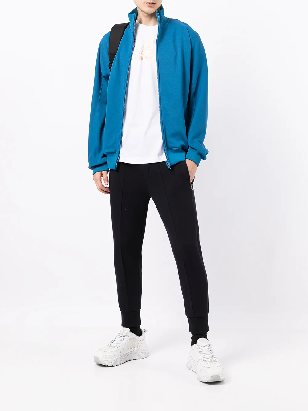 фото Ea7 emporio armani футболка с логотипом