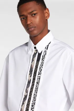 Just Cavalli Contrast Stripe Shirt 