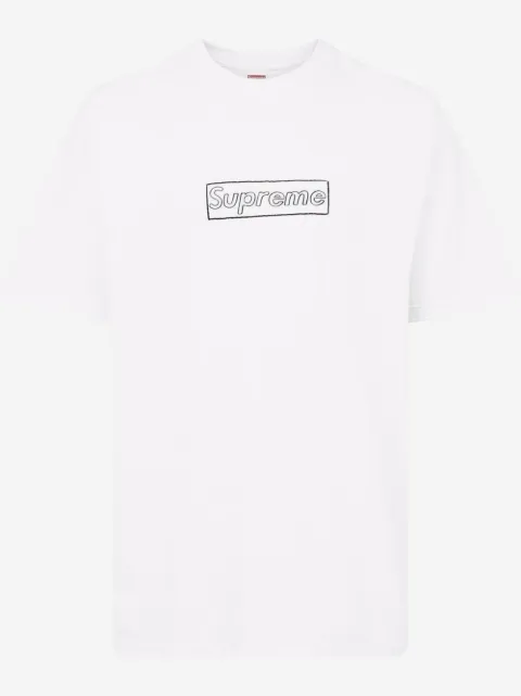 Supreme x Kaws Chalk Logo T-shirt