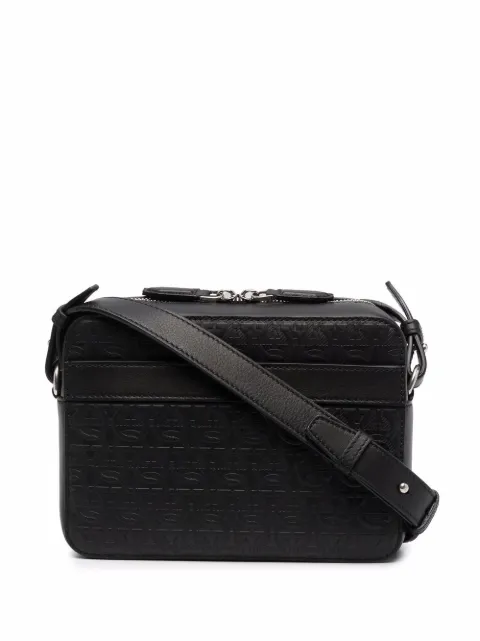 Salvatore Ferragamo Bolsa tiracolo com monograma gravado