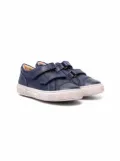 Pèpè touch-strap low top sneakers - Blue
