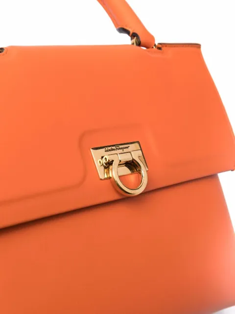 ferragamo orange bag