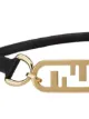Fendi O'Lock leather choker