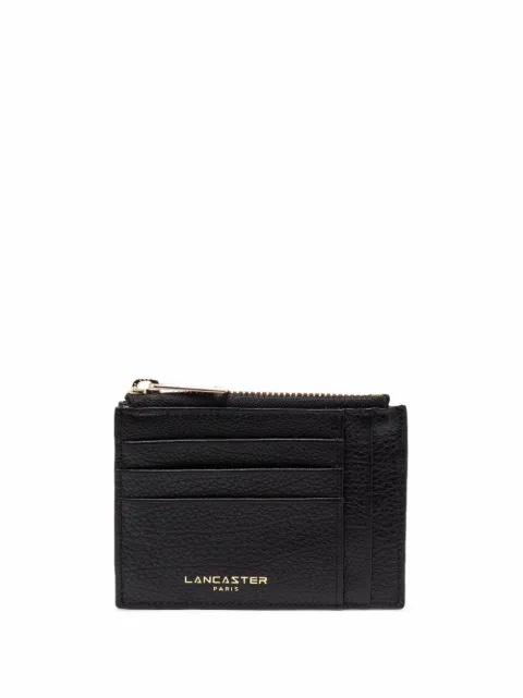 Lancaster embossed logo leather wallet