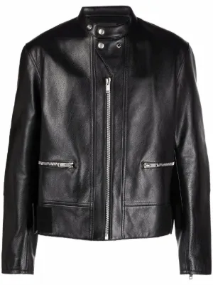givenchy leather jacket mens
