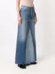 Maison Margiela two-tone denim skirt