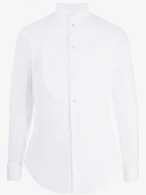 Giorgio Armani long-sleeved cotton shirt