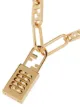 Fendi O'Lock crystal-embellished chain necklace