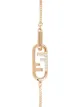 Fendi O'Lock crystal embellished necklace