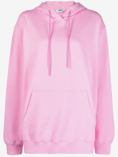 MSGM oversized cotton hoodie