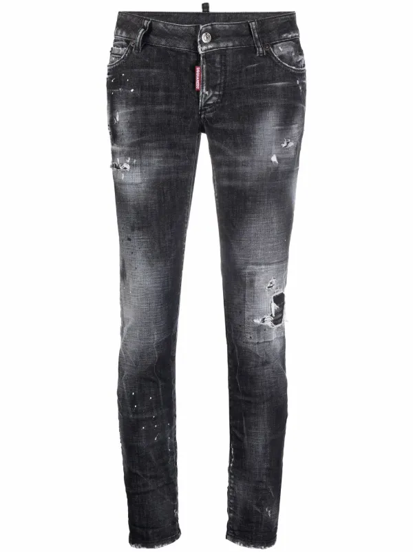 Dsquared2 Distressed Denim Jeans - Farfetch