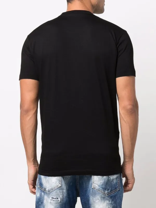 Dsquared2 tape detail cotton T-shirt 
