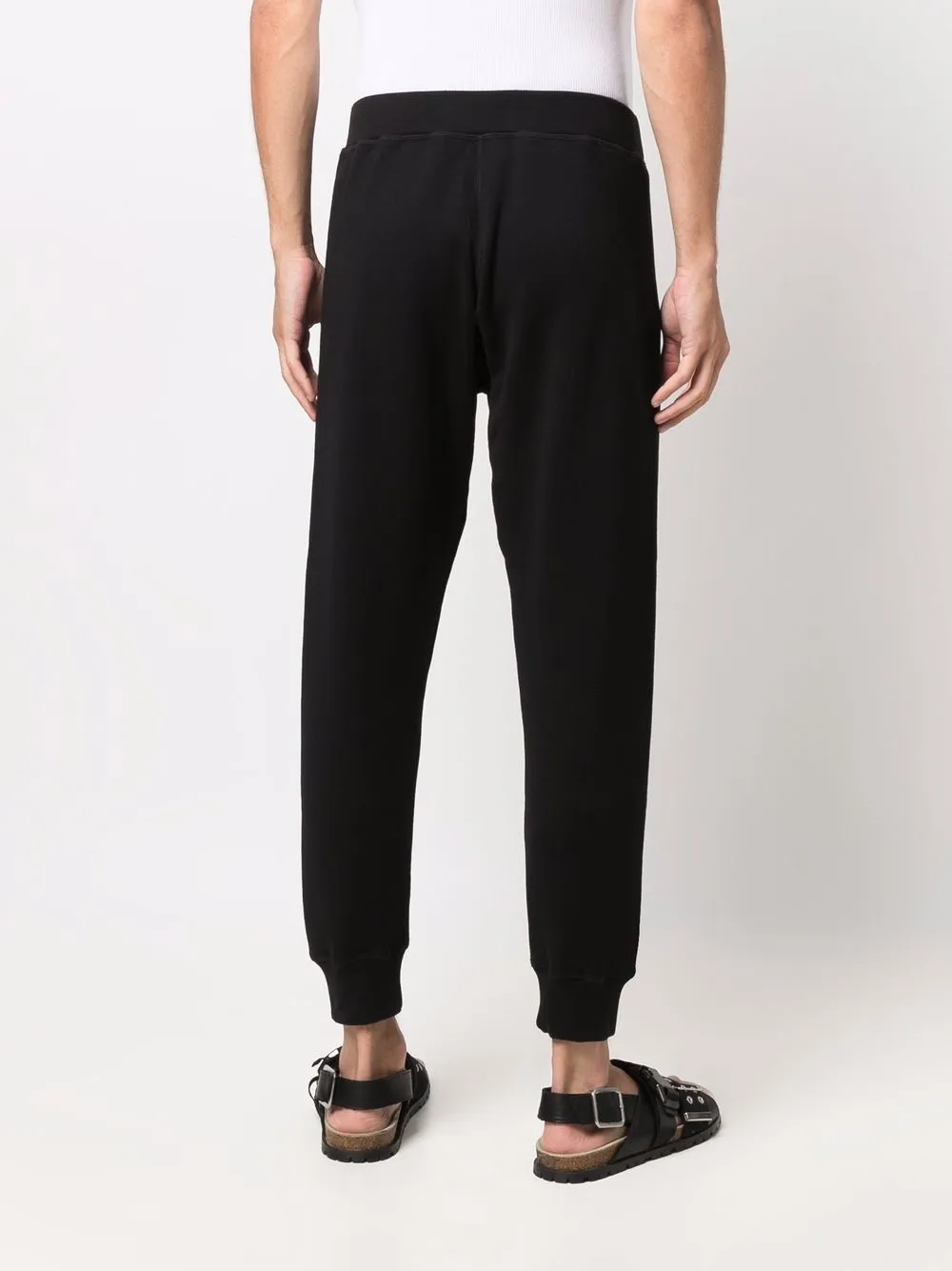 фото Dsquared2 спортивные брюки из джерси с принтом граффити
