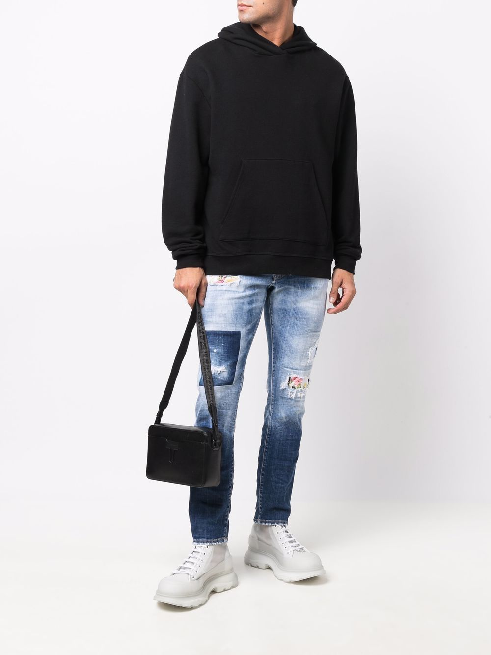 Dsquared2 Gerafelde jeans - Blauw